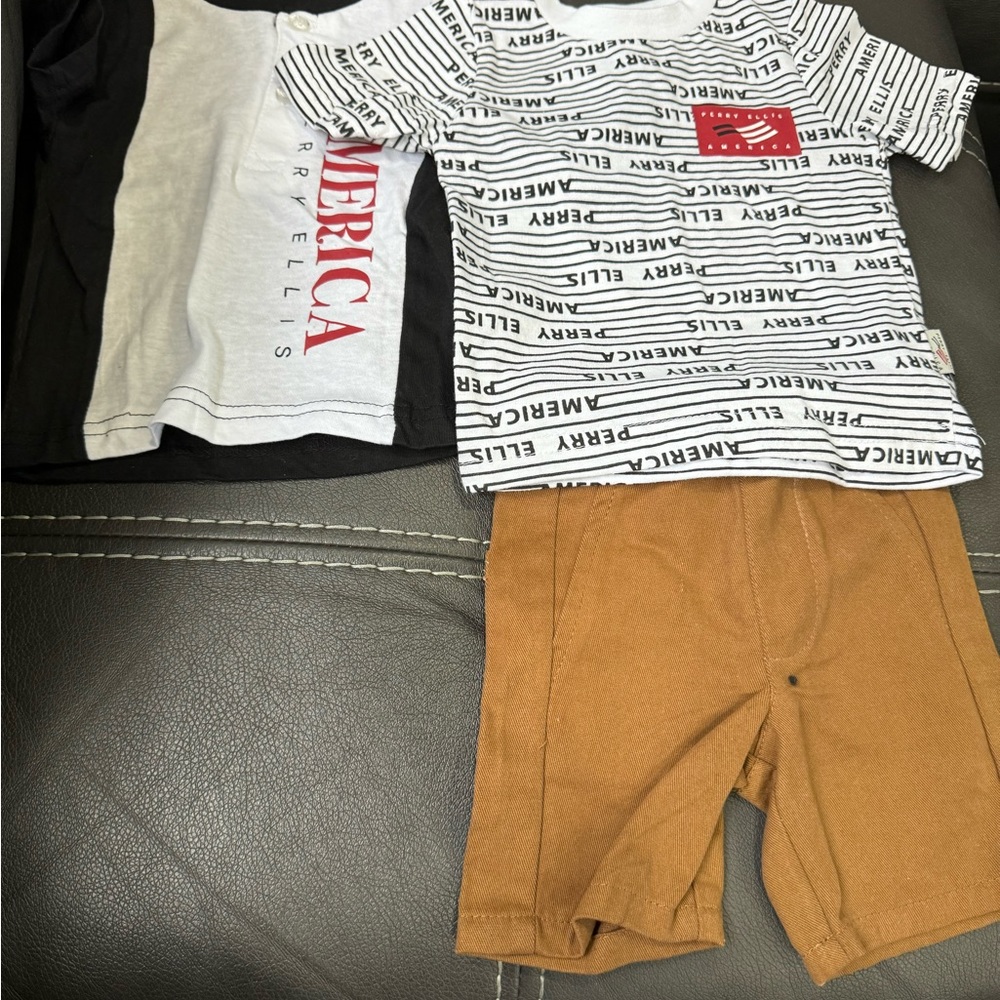 Perry Ellis 3 piece set Size 12 Months